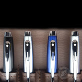Sheaffer Gift 100 Rollerball Pen Glossy Blue with Chrome-Plated Trim